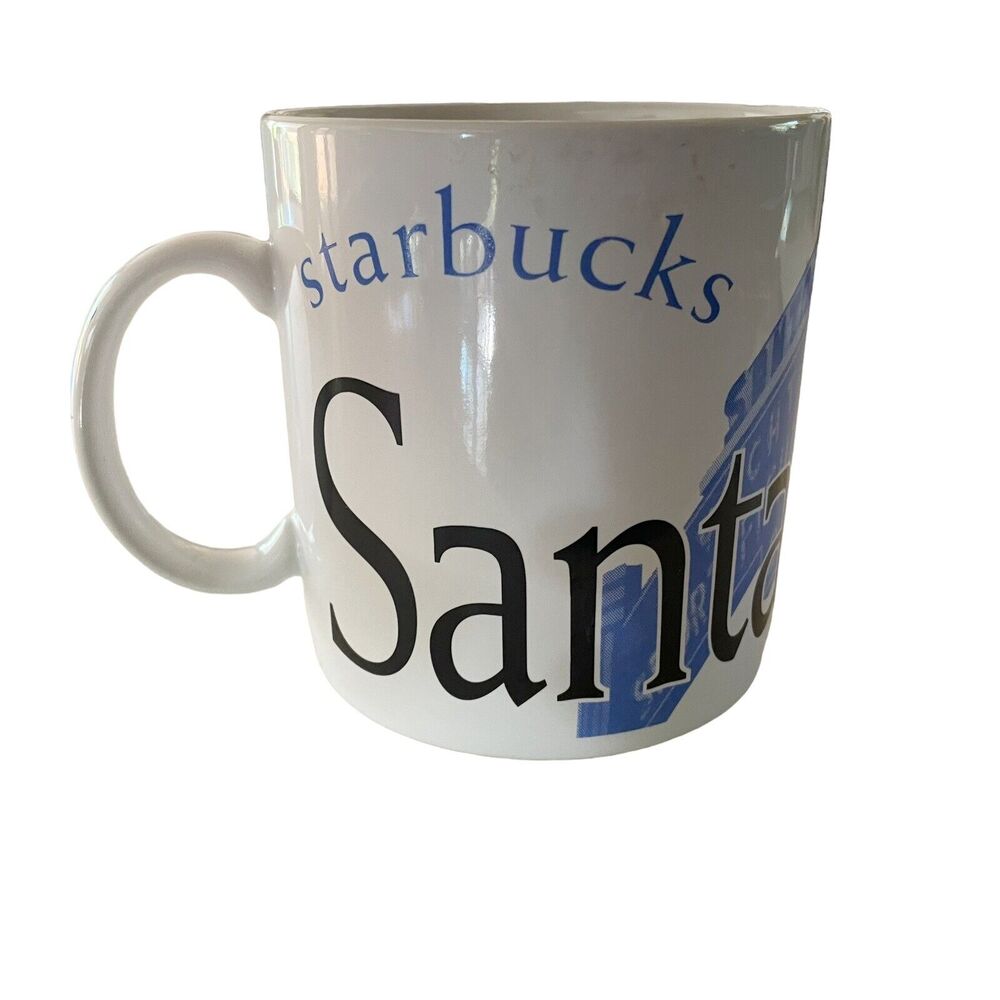 Starbucks Vintage 1994 City Mug Santa Monica Collector Series 16‎ oz